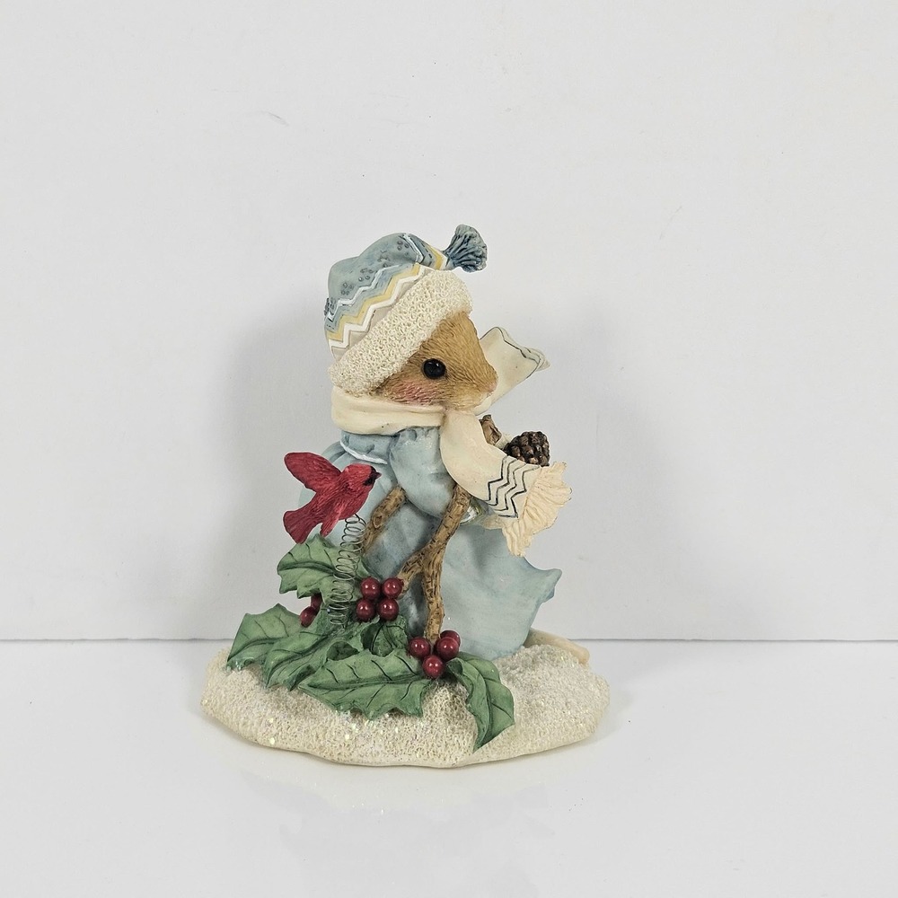 Enesco Priscilla Mouse Tales Have Yourself A Merry Little Christmas 178756 NIB